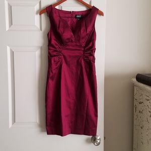 Adrianna Papell 6P Red Dress Excellent Condition